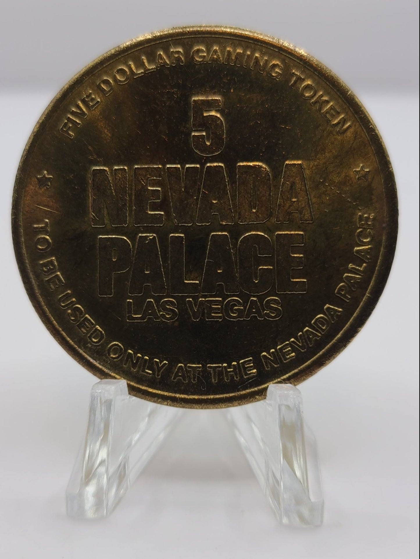 Nevada Palace Las Vegas NV 1988 $5 Gaming Token