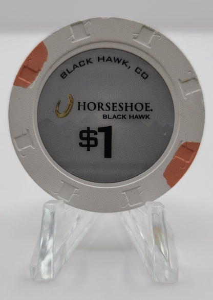 Horseshoe Casino Black Hawk CO $1 Chip