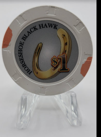 Horseshoe Casino Black Hawk CO $1 Chip