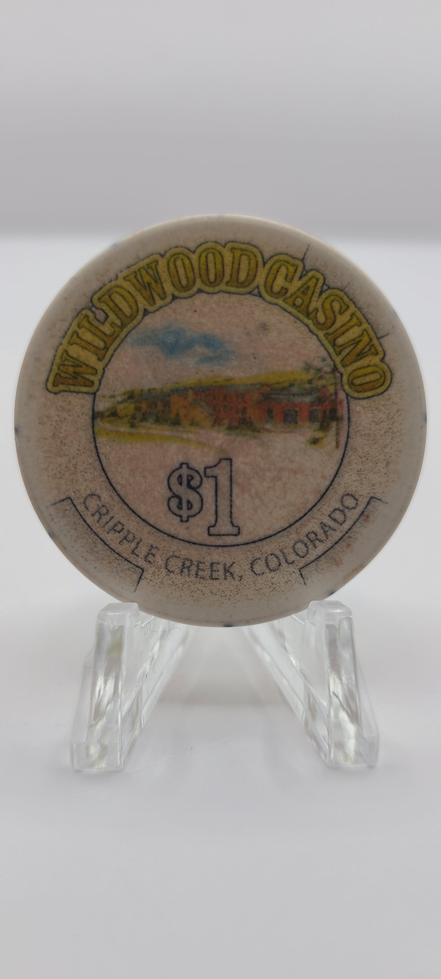 Wildwood Casino Cripple Creek CO $1 Chip