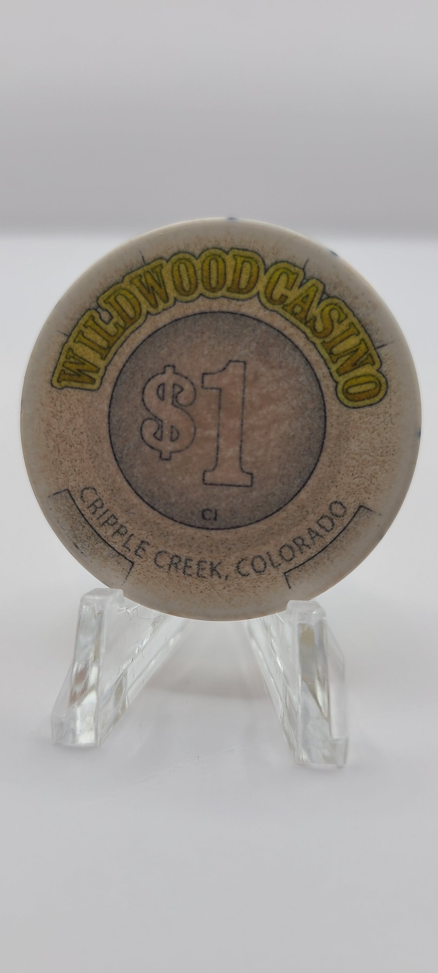 Wildwood Casino Cripple Creek CO $1 Chip