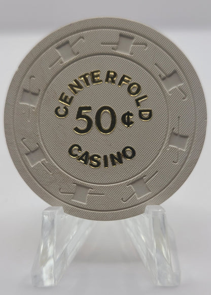 Center-Fold Casino Las Vegas Nevada 1975 $.50 Chip N3029