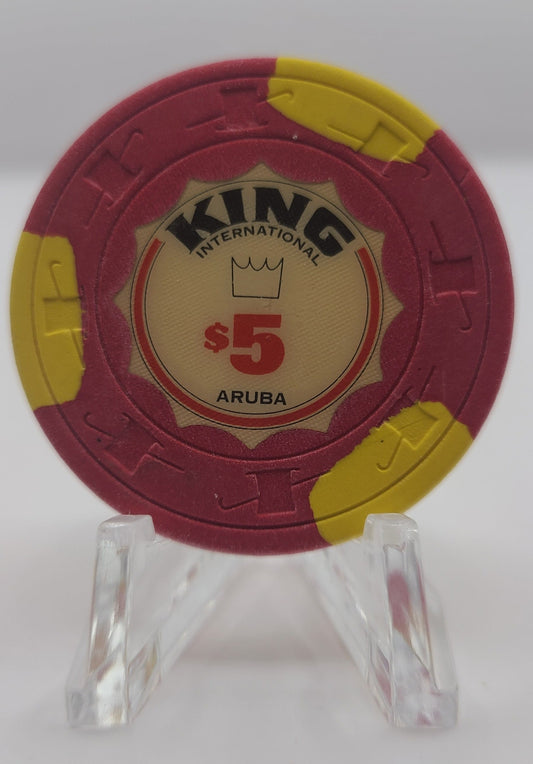 King International Casino Palm Beach Aruba $5 Chip