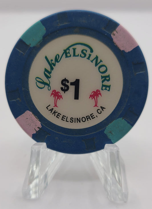 Lake Elsinore Casino Lake Elsinore California $1 Chip