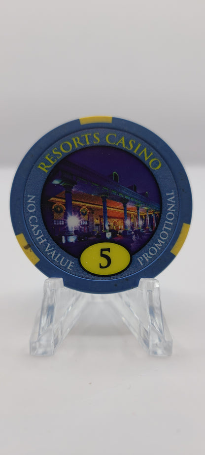 Resorts Tunica Tunica Mississippi NCV Promo 5 Chip CG252165