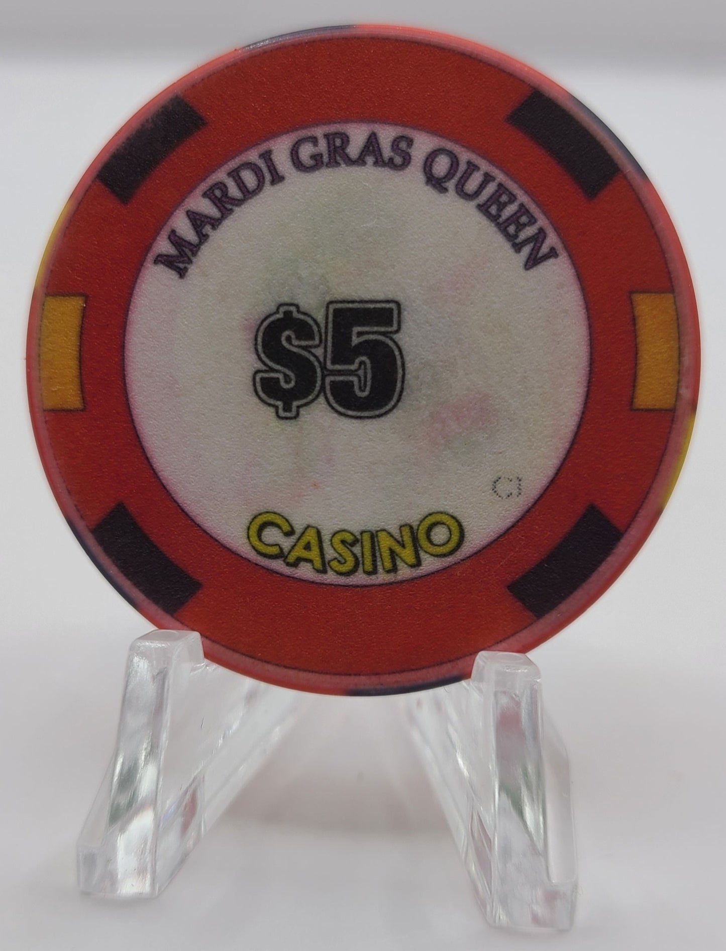 Mardi Gras Queen Casino "Day Cruise" Tarpon Springs Florida $5 Chip