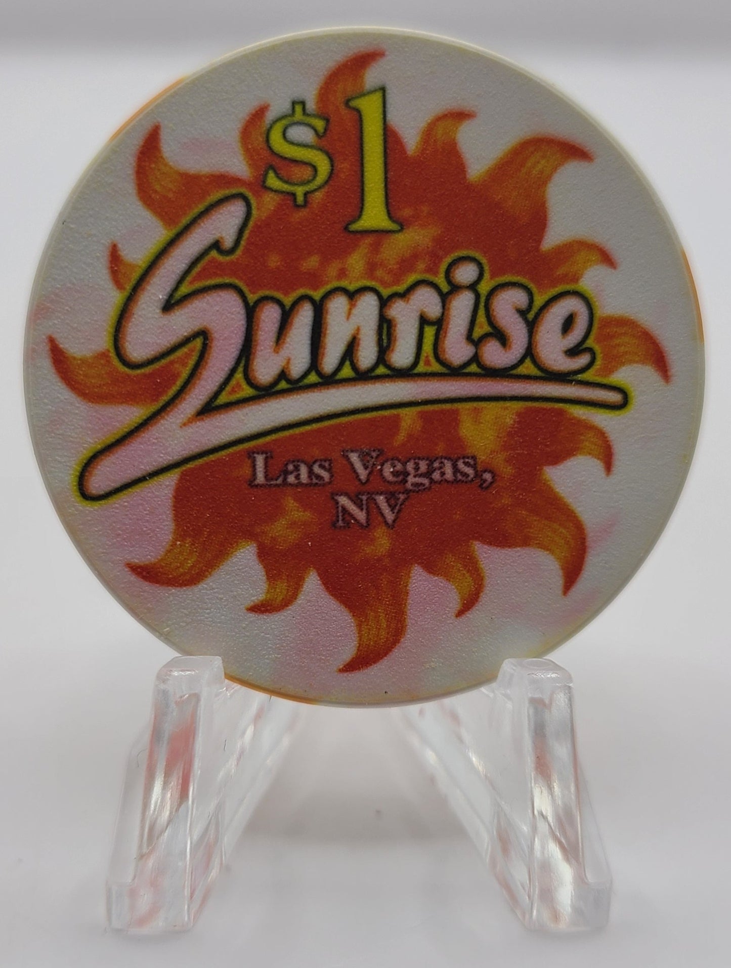 The Sunrise Casino "NEVER OPENED " Las Vegas 1999 $1 Chip V3470