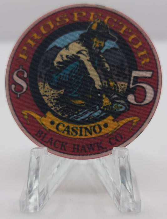 Prospector Casino Black Hawk Colorado $5 Chip