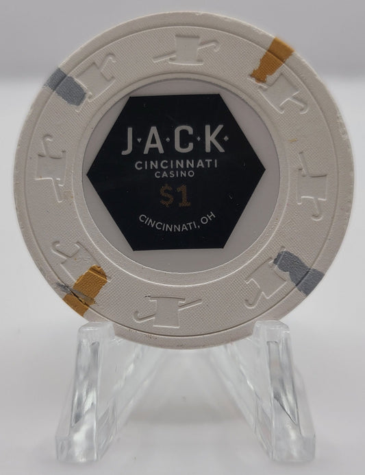 Jack Casino Cincinnati Ohio $1 Chip