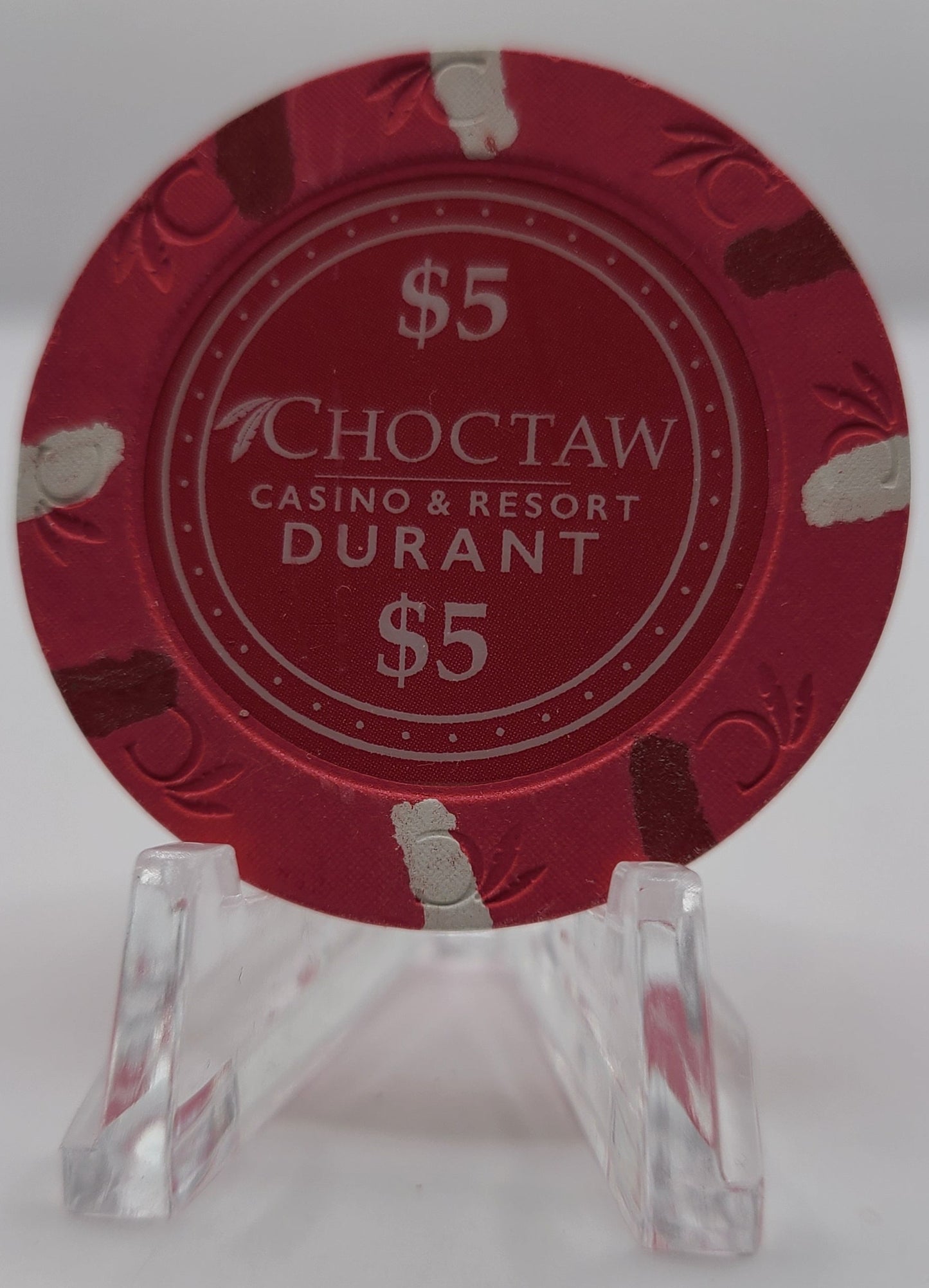 Choctaw Casino Durant Oklahoma $5 Chip