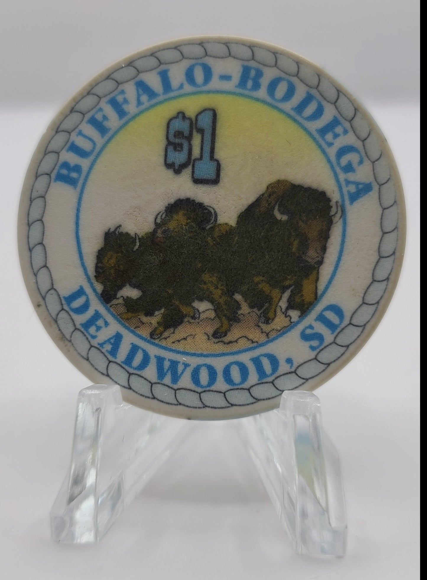 Bodega-Buffalo Deadwood South Dakota $1 Chip