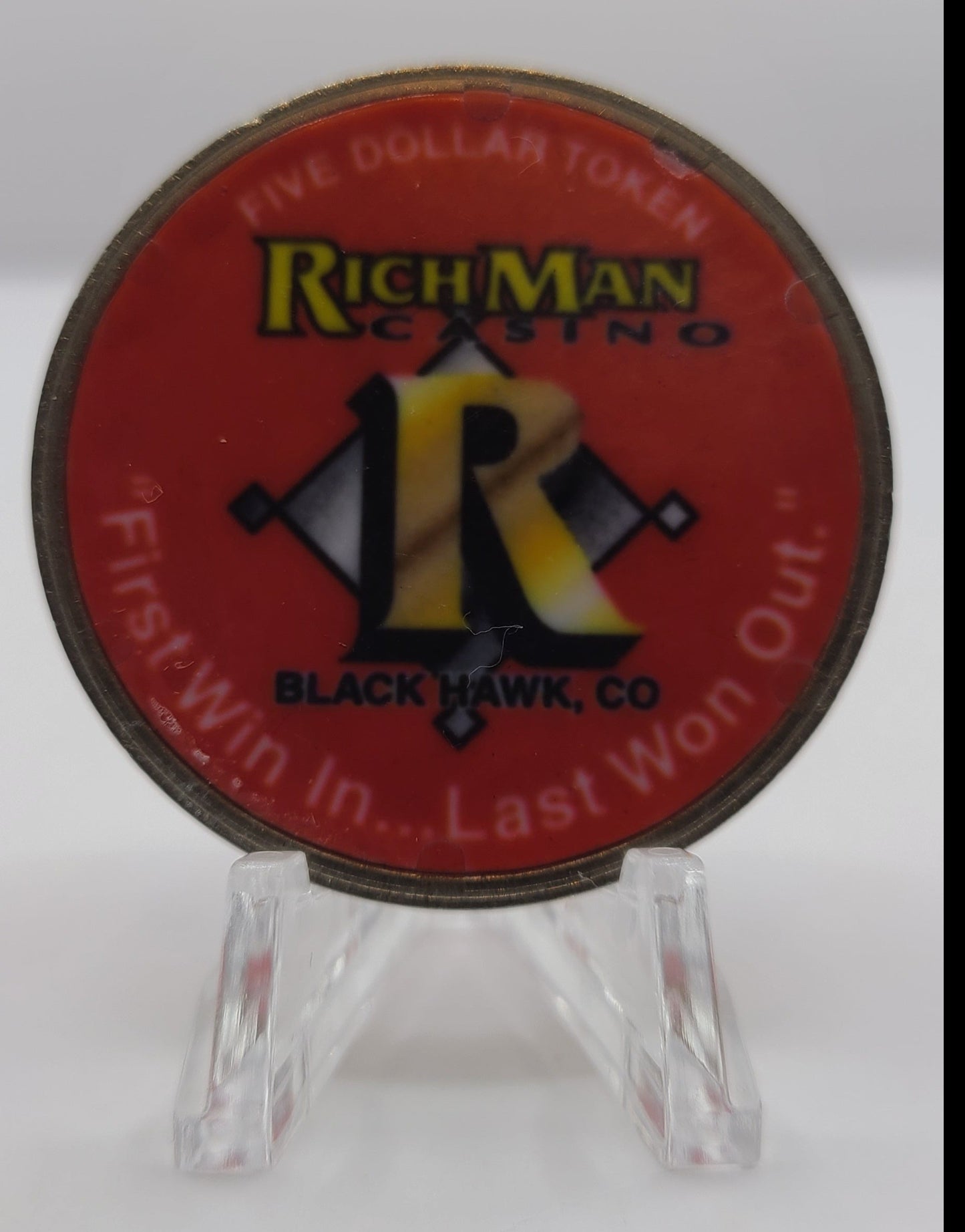 Richman Casino Black Hawk CO $5 Gaming Token