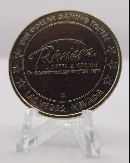 Riviera Casino NV "Merry Christmas 2003 " $10 Gaming Token