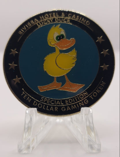 Riviera Casino NV “Lucky Duck” $10 Gaming Token