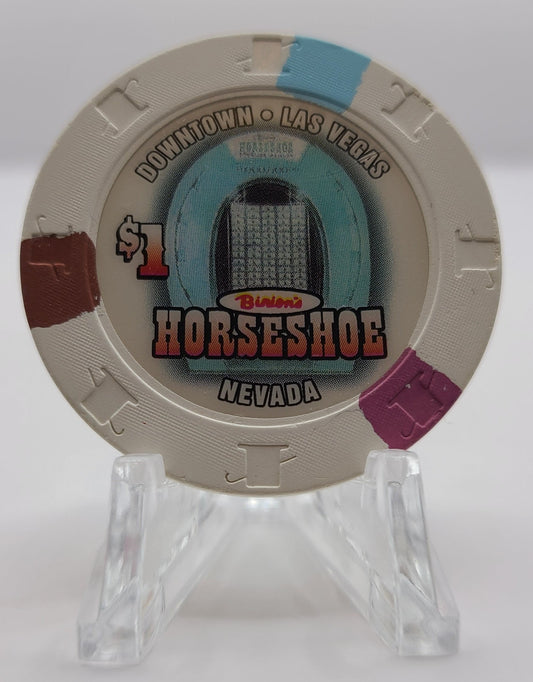 Horseshoe Club Casino "Binion's" 2004 $1 Chip E3131