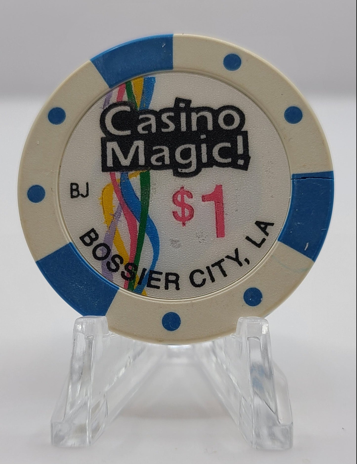 Casino Magic Bossier City Louisiana $1 Chip