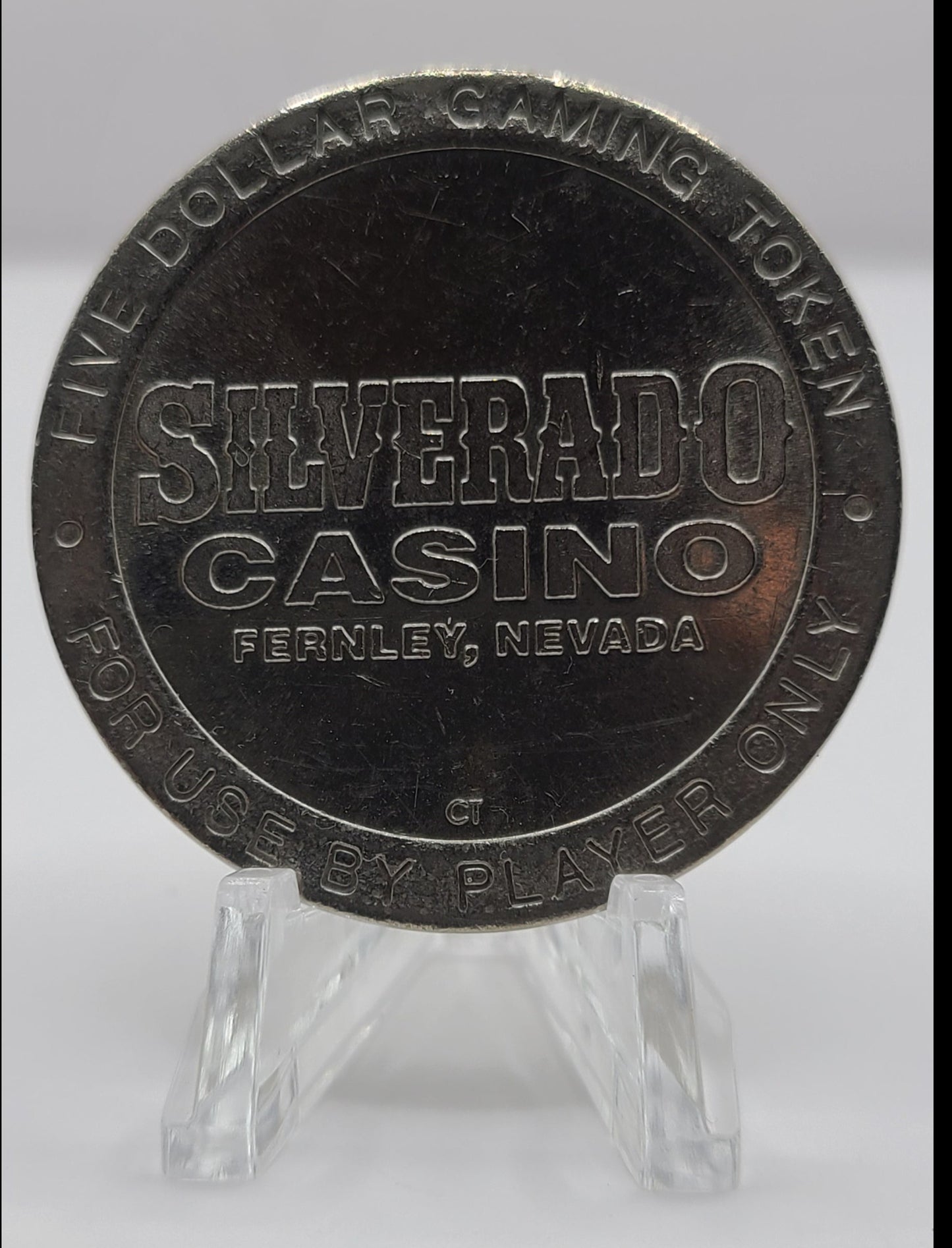 Silverado Casino Fernley NV 1994 $5 Gaming Token