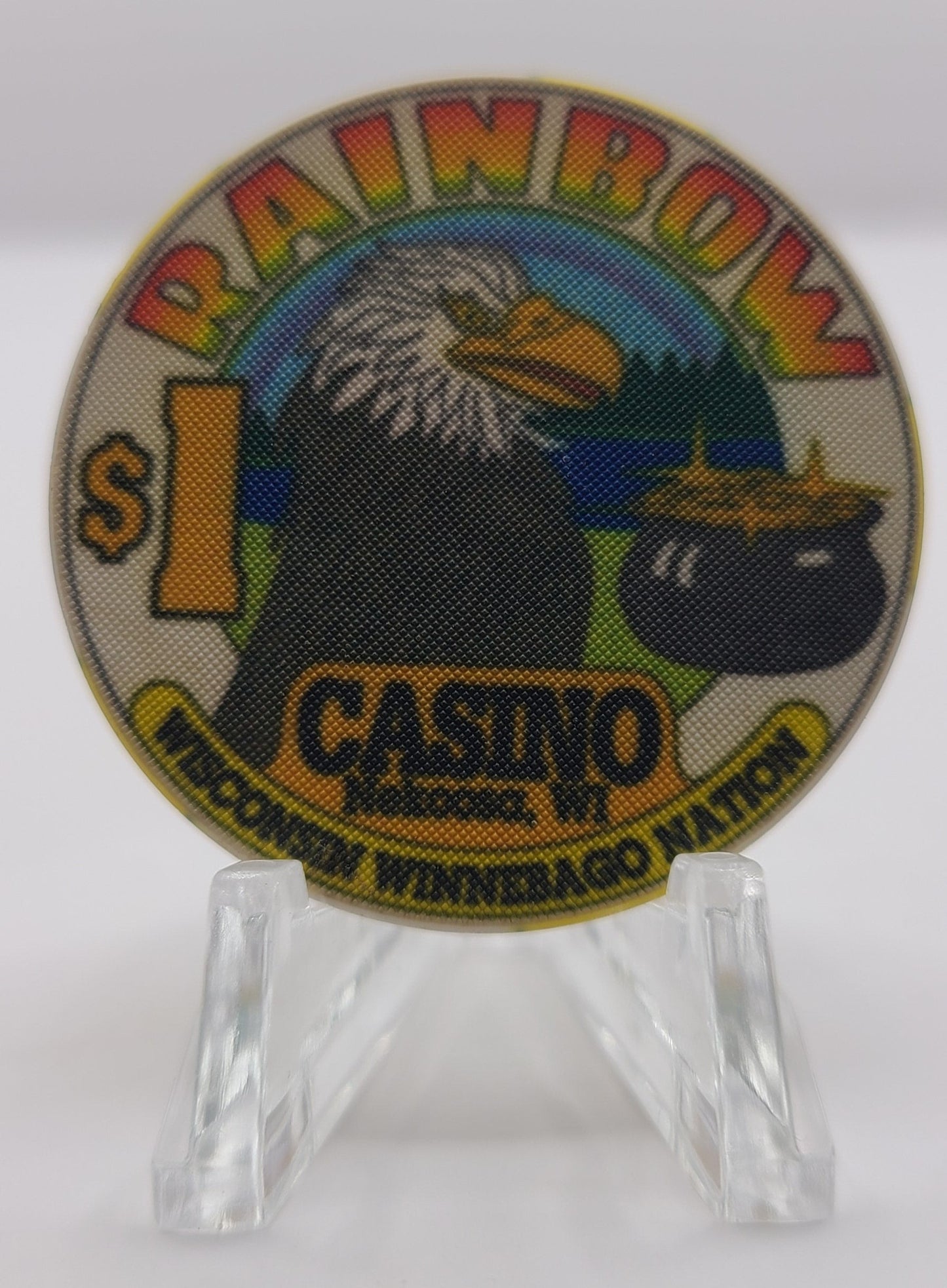 Rainbow Casino Nekoosa Wisconsin $1 Chip