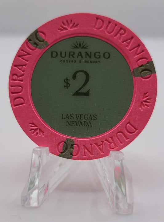 Durango Casino Las Vegas NV 2023 $2 Chip