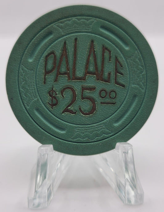 Palace Club Casino Reno Nevada 1940's $25 Chip E1787