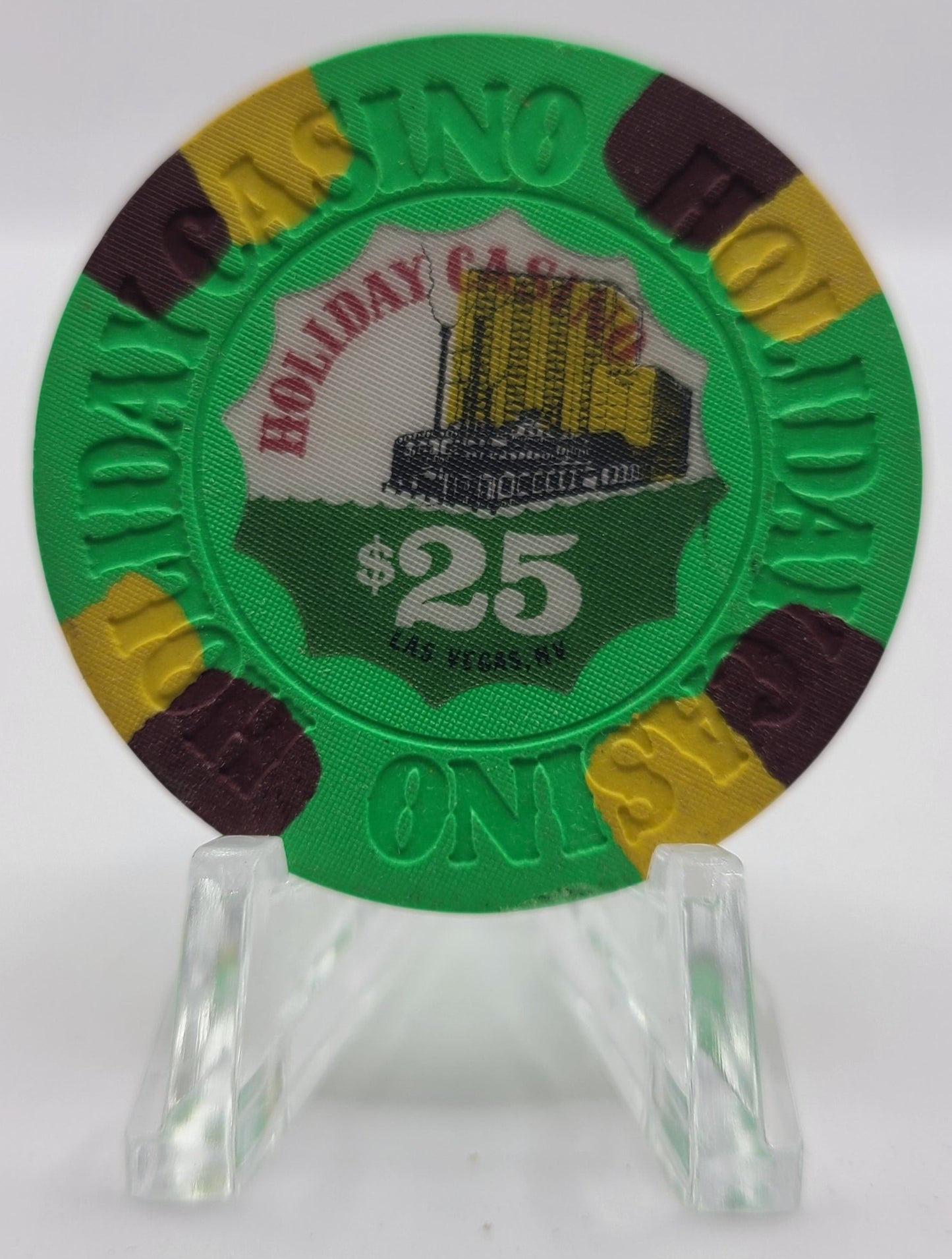 Holiday Casino Las Vegas NV 1980's $25 Chip N4660