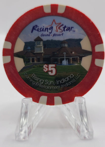 Rising Star Casino Rising Sun IN $5 Chip