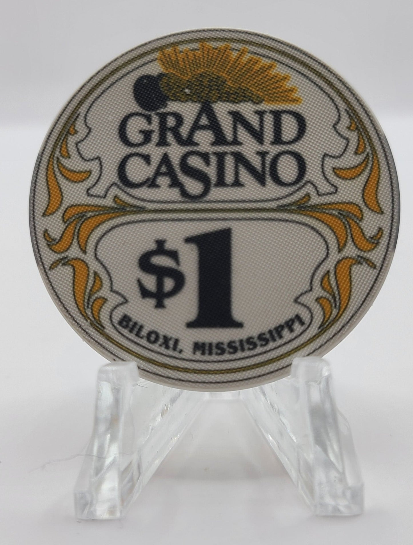 Grand Casino Biloxi Mississippi "Riverboat" Casino Biloxi Mississippi $1 Chip