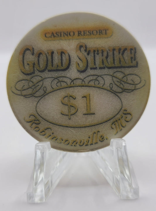 Gold Strike Casino Robinsonville (Tunica) Mississippi $1 Chip