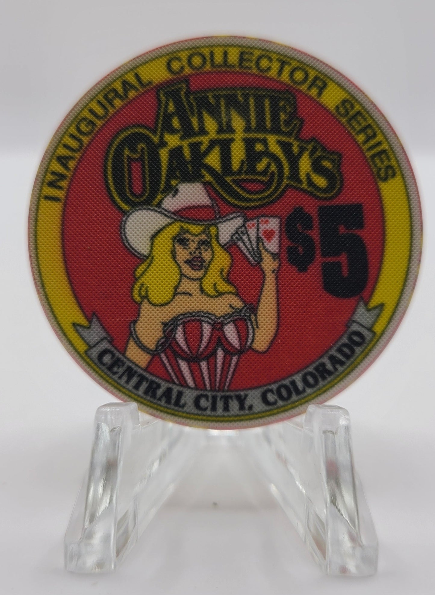 Annie Oakley's Casino Central City Colorado 1991 $5 Chip