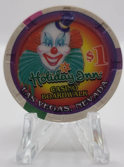 Holiday Inn Casino Boardwalk Las Vegas Nevada 1995 $1 Chip N1129