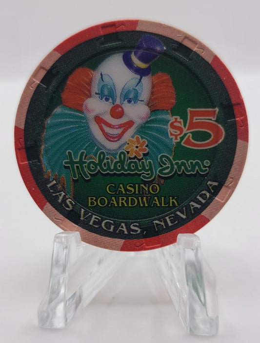 Holiday Inn Boardwalk Casino Las Vegas Nevada 1995 $5 Chip N2375