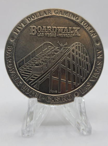 Boardwalk Casino NV 1993 $5 Gaming Token