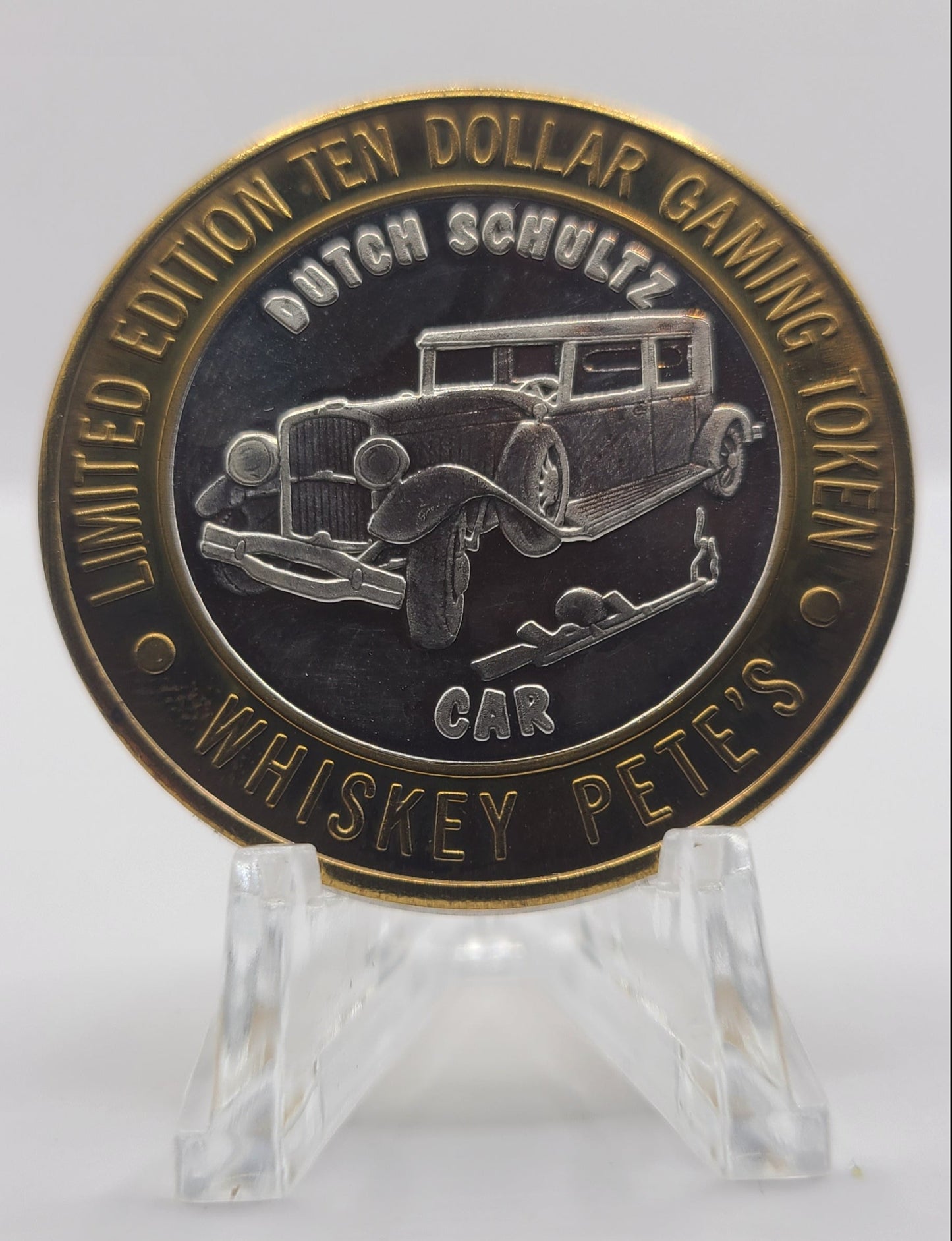 Whiskey Petes Casino 1994 "Dutch Schultz Car" $10 Silver Strike