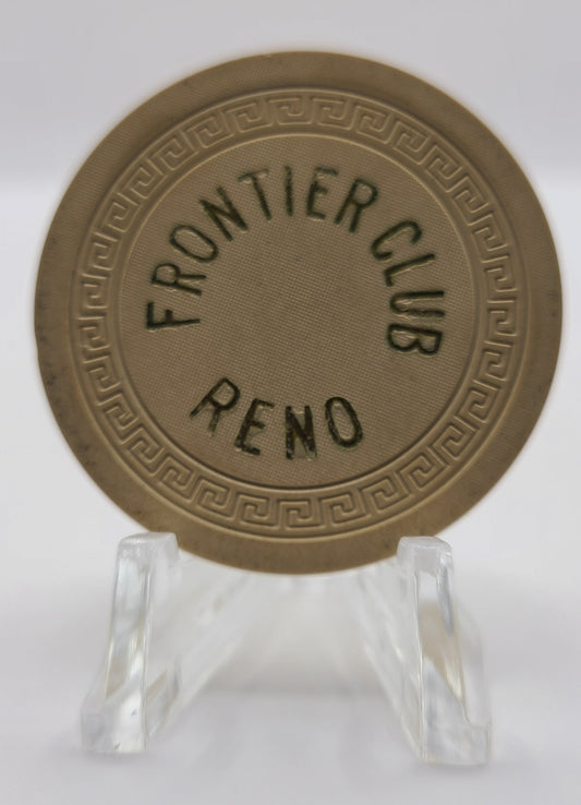 Frontier Club Reno Nevada 1950 $.10 Chip N5077