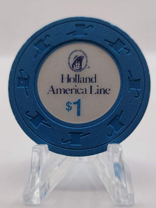 Holland America Line Cruise Ship $1 Chip