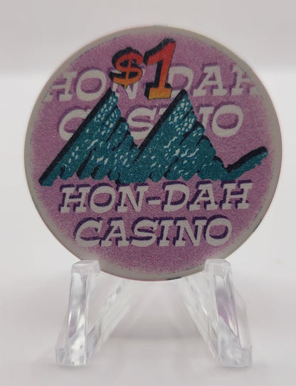 Hon-Dah Resort Casino Pinetop Arizona $1 Chip