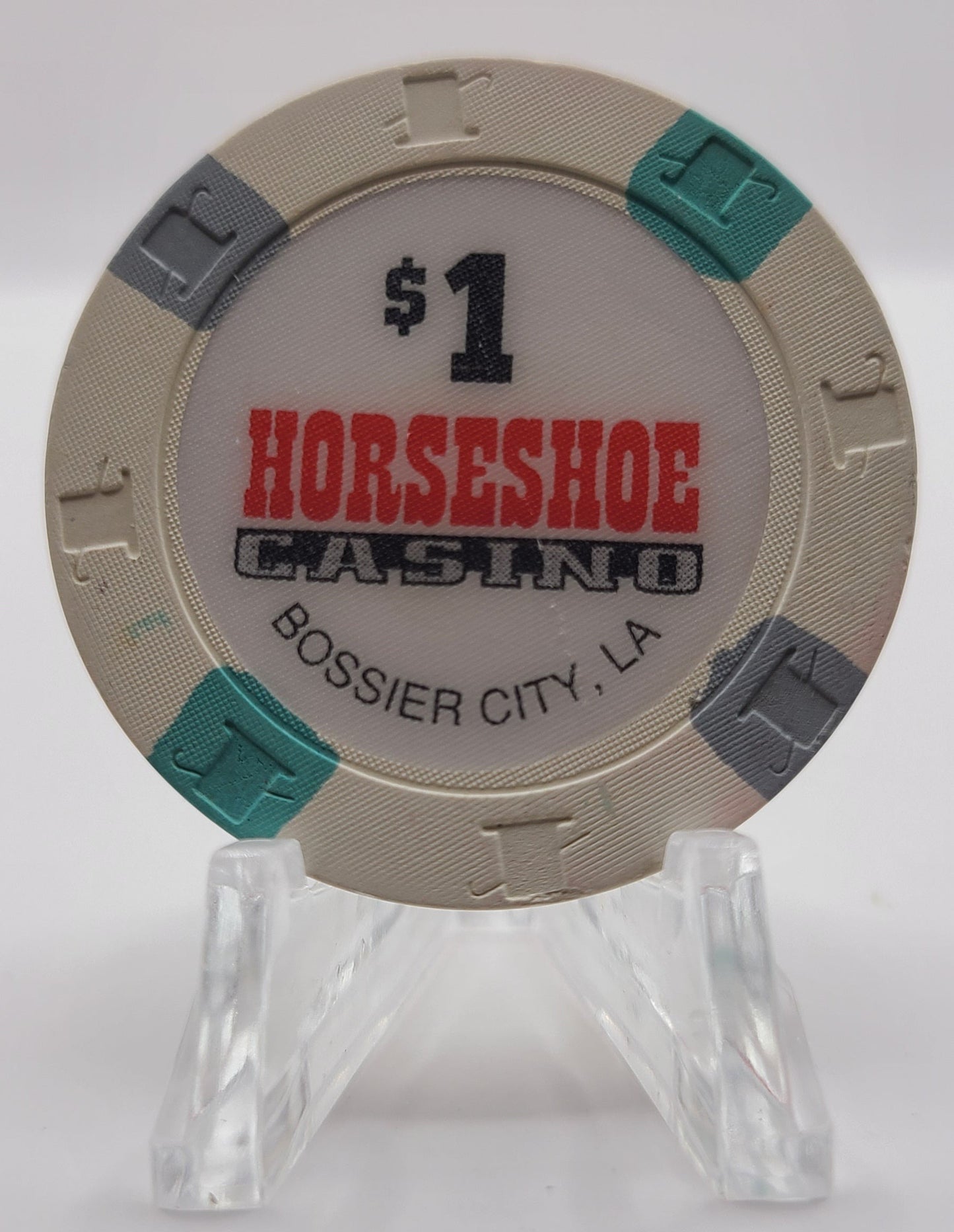 Horseshoe "Riverboat" Casino Bossier City Louisiana $1 Chip