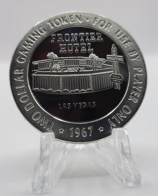 Frontier Hotel Casino Las Vegas NV 1967 $2 Gaming Token