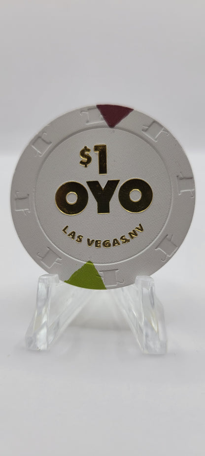 OYO Hotel Casino Las Vegas Nevada 2019 $1 Chip D2915