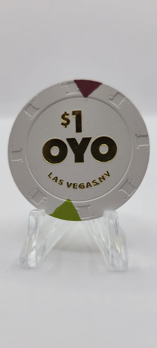 OYO Hotel Casino Las Vegas Nevada 2019 $1 Chip D2915