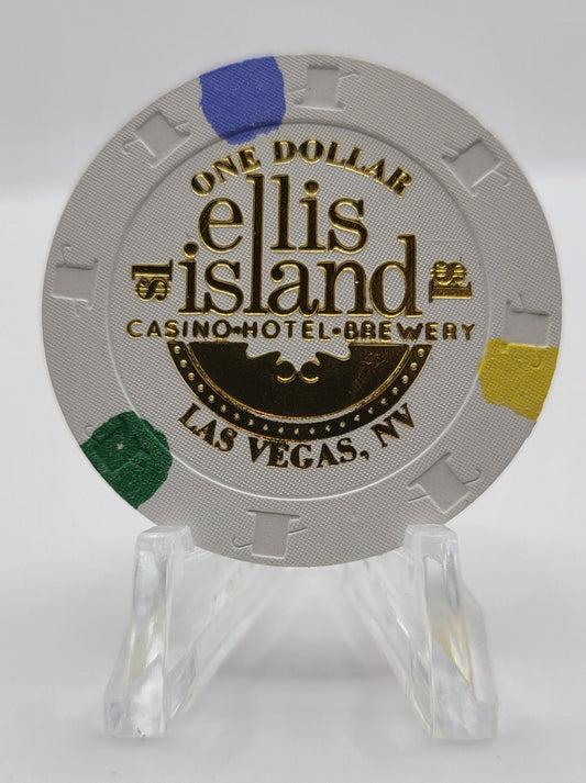 Ellis Island Casino Las Vegas Nevada 2021 $1 Chip D3224