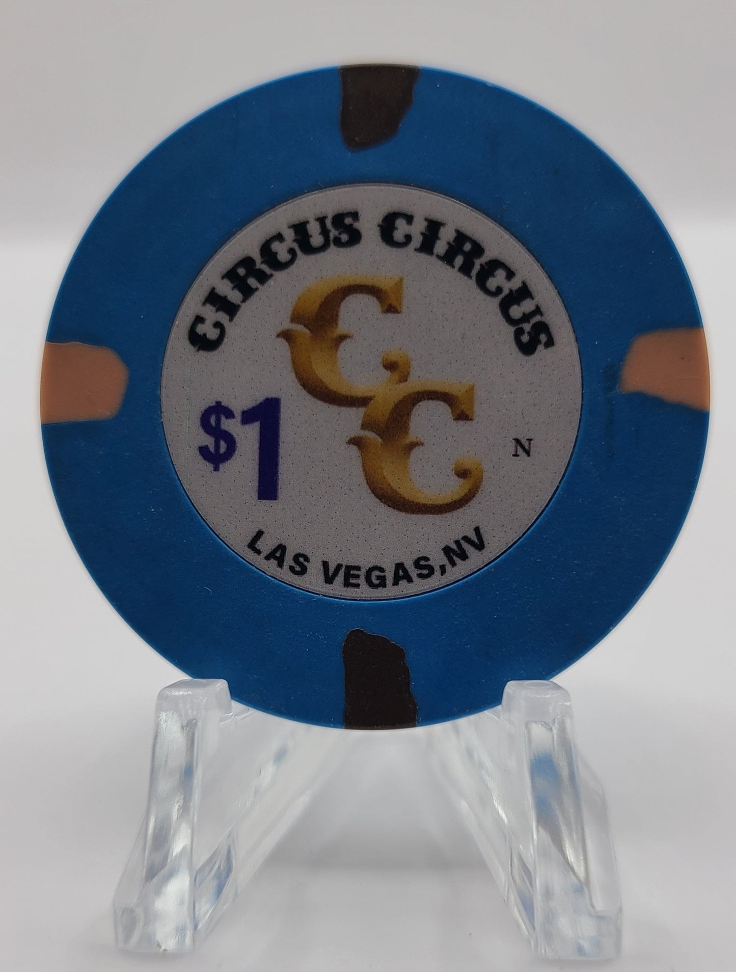 Circus Circus Casino Las Vegas Nevada "2023" $1 Chip