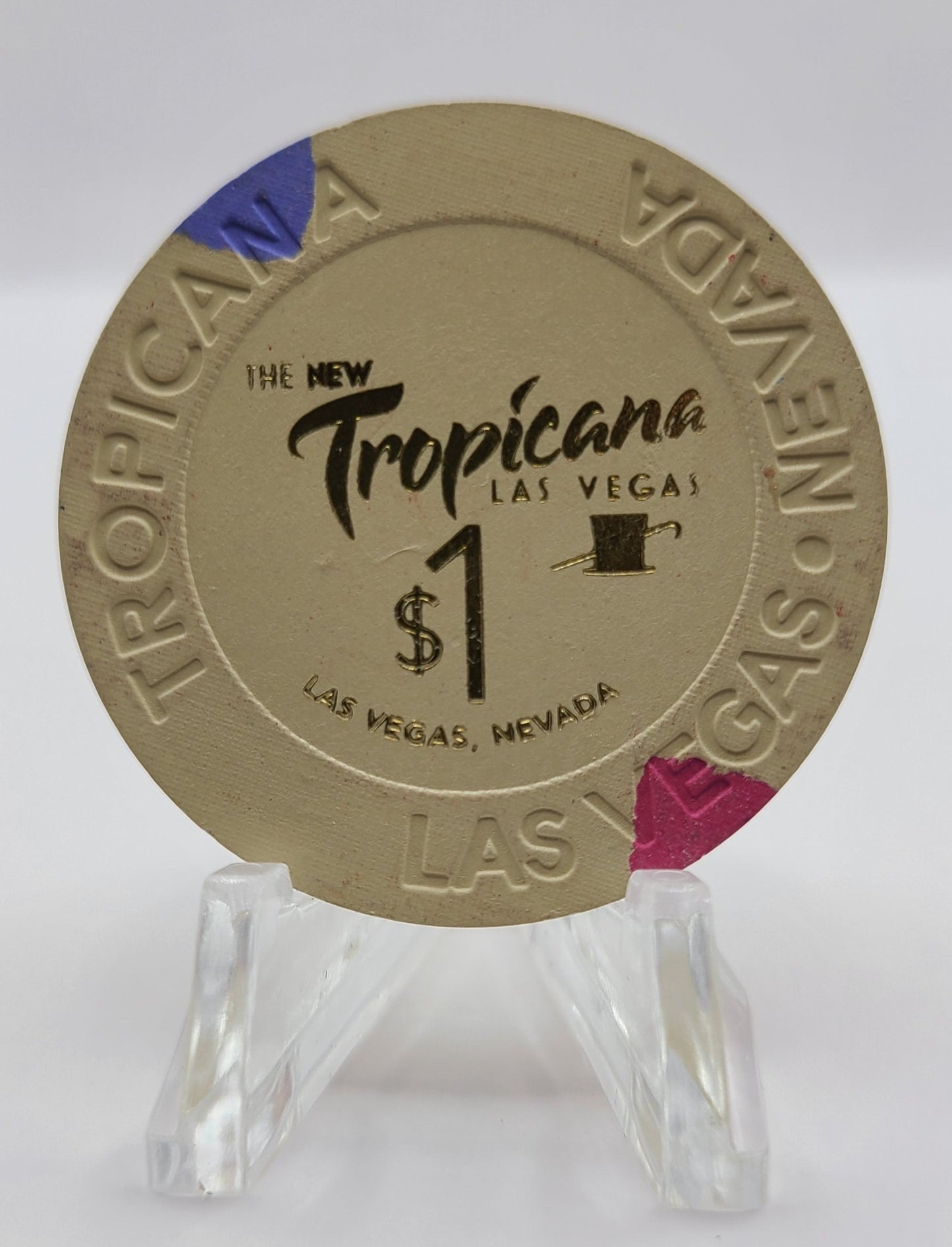 Tropicana Hotel Casino Las Vegas Nevada "2023" $1 Chip