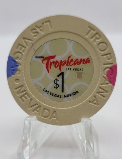 Tropicana Hotel Casino Las Vegas Nevada 2014 $1 Chip D1527