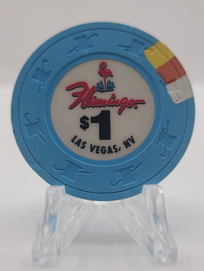 Flamingo Hotel Casino Las Vegas Nevada 2010 $1 Chip E9398