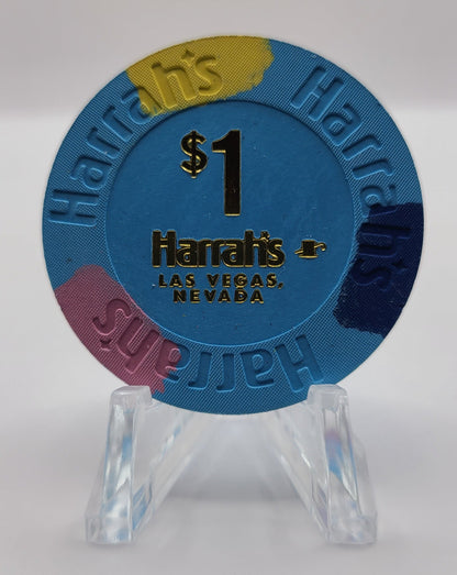 Harrahs Casino Las Vegas Nevada "2023" $1 Chip