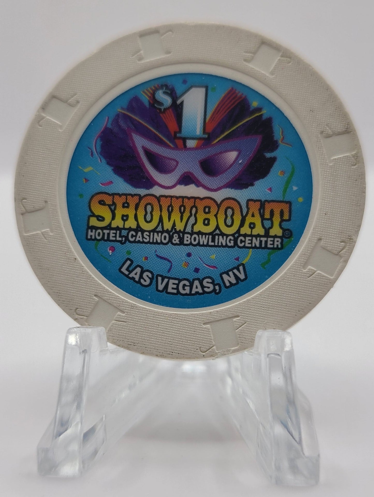 Showboat Hotel Casino Las Vegas Nevada 1996 $1 Chip N1461