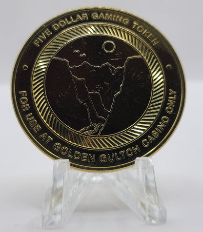 Golden Gulch Casino Black Hawk CO $5 Gaming Token