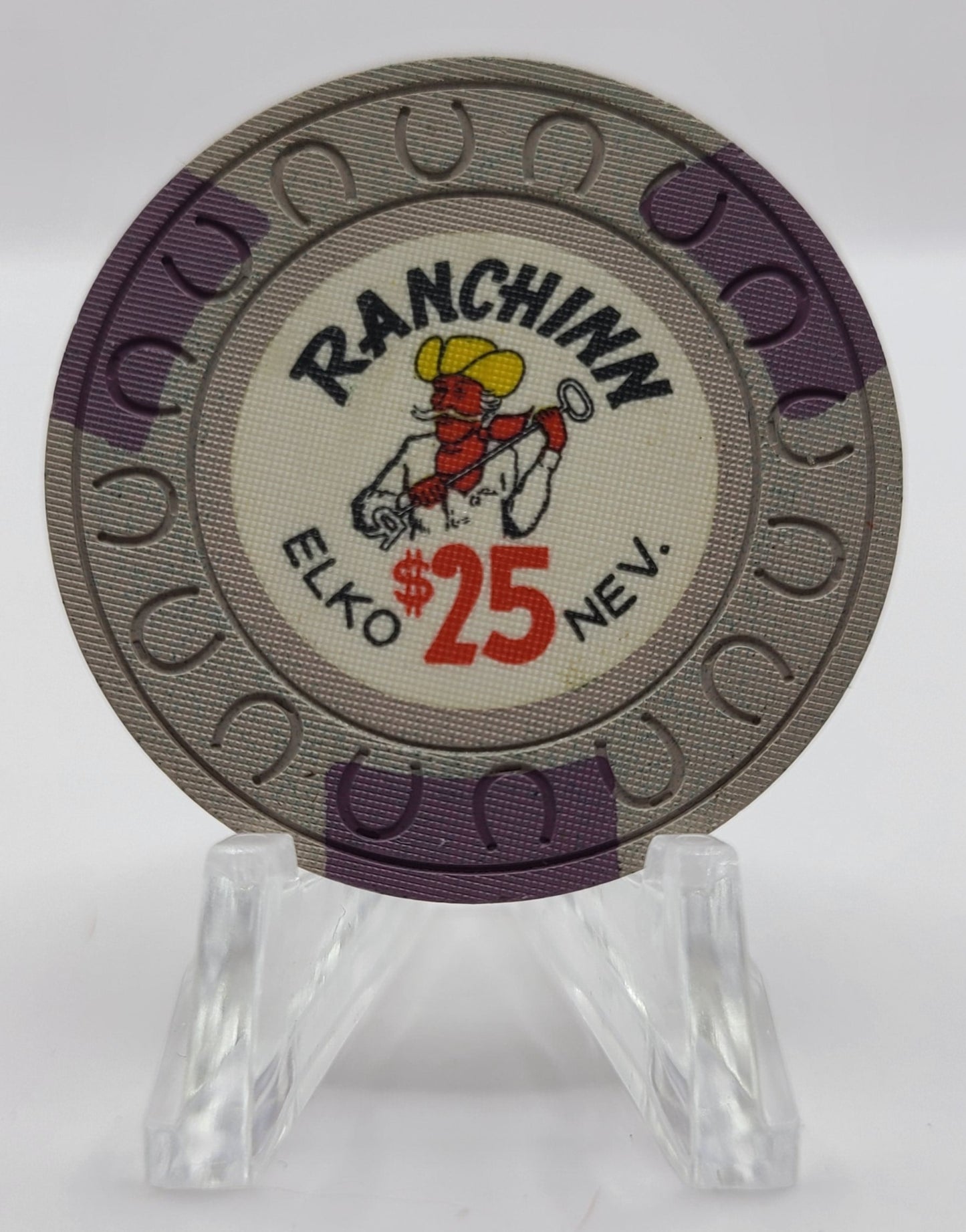 Ranchinn Casino Elko Nevada 1970 $25 Chip N3307