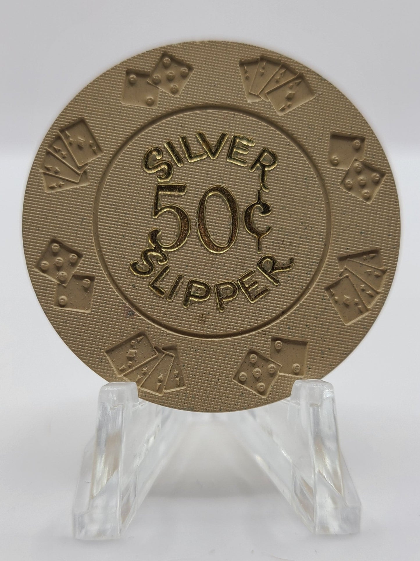 Silver Slipper Casino Las Vegas Nevada 1960's $.50 N2180